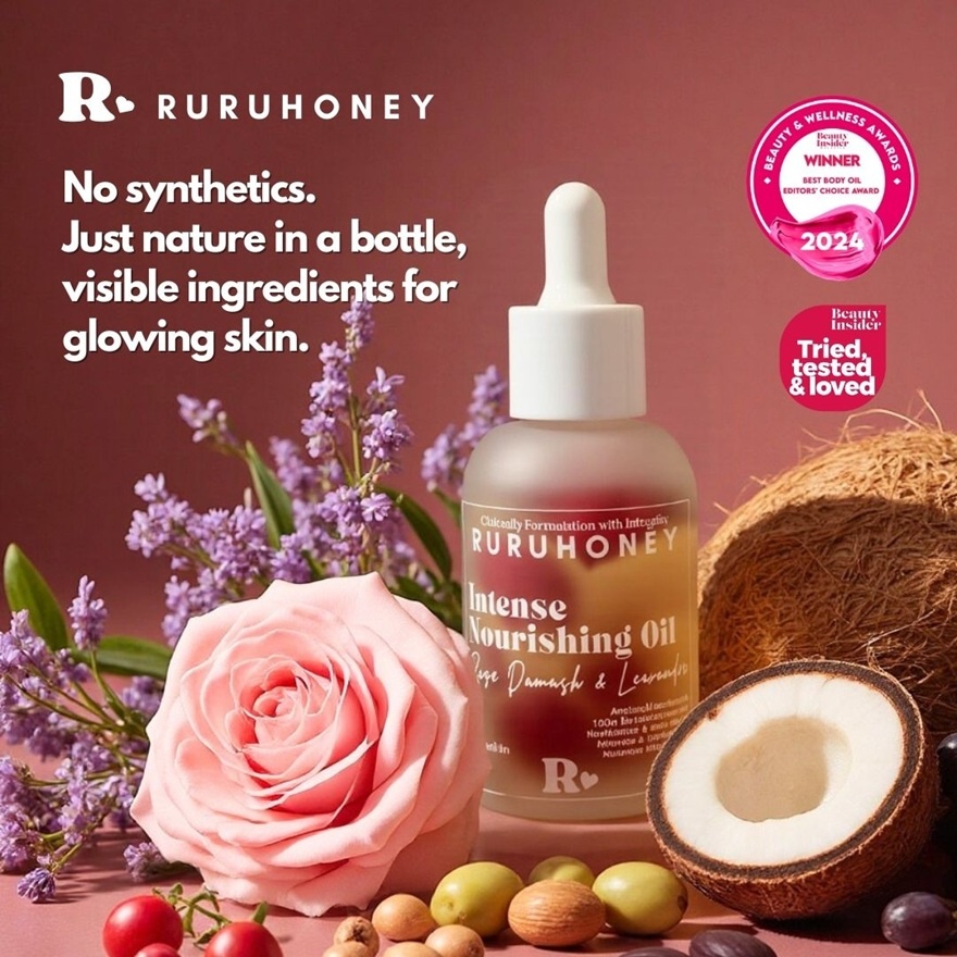 Intense Nourishing Oil Rose Damash & Lavender 50ml image