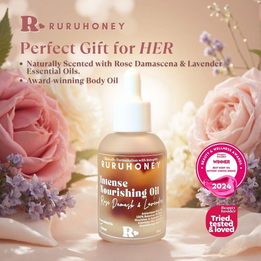 Intense Nourishing Oil Rose Damash & Lavender 50ml image
