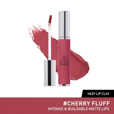 3CE Hazy Lip Clay Cherry Fluff