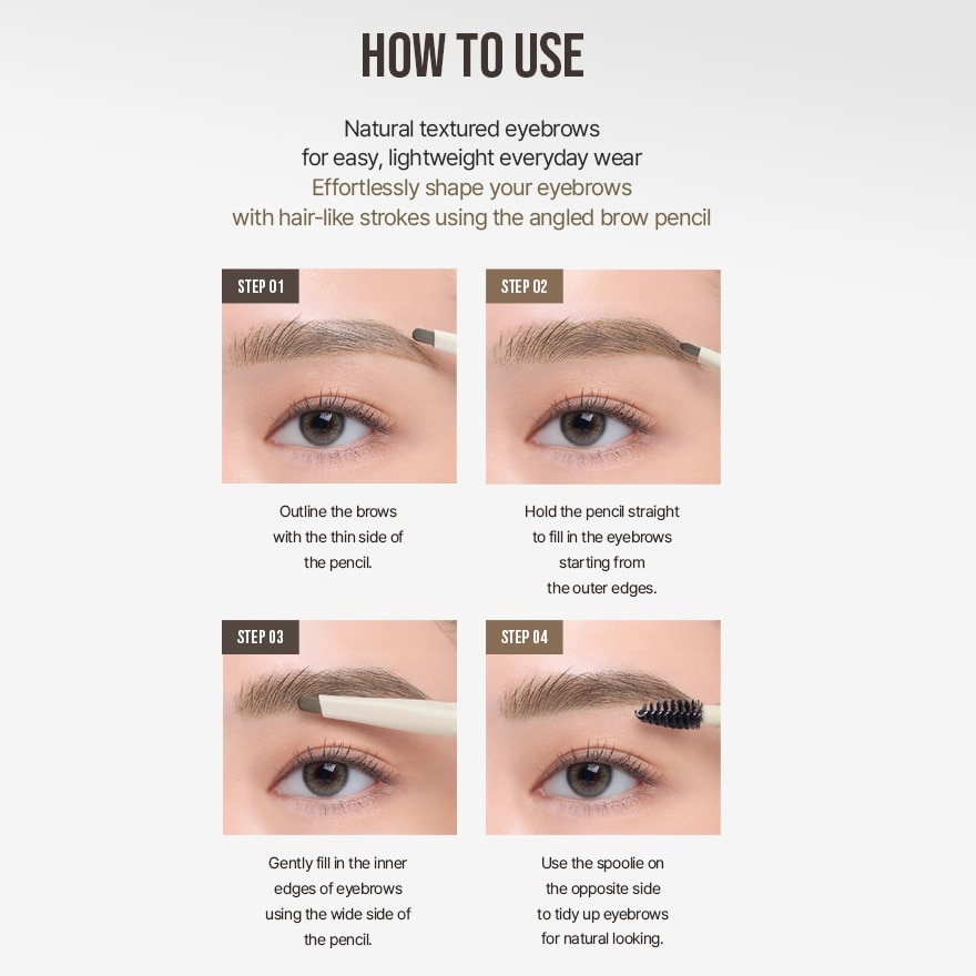 Easy Brow Designing Pencil Brownie Brown