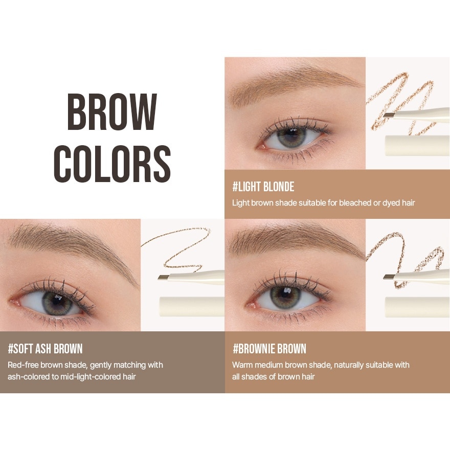 Easy Brow Designing Pencil Brownie Brown