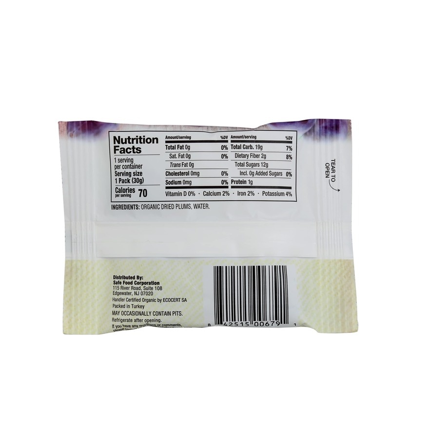 Organic Dried Plums 5X30g image