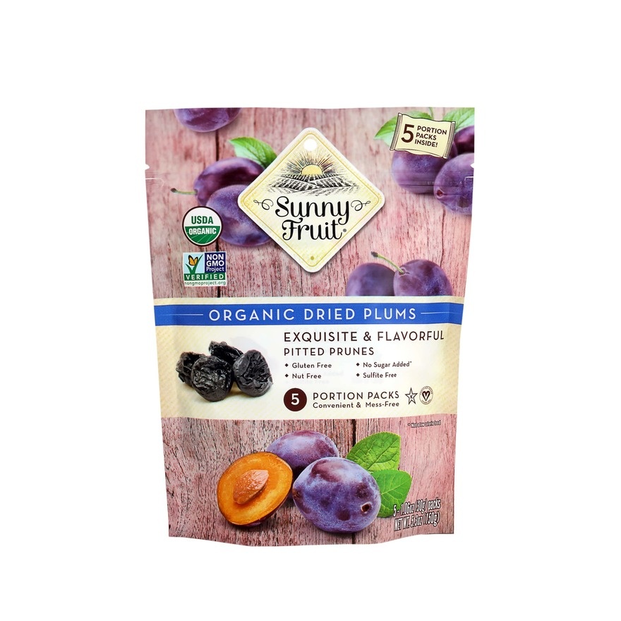 Organic Dried Plums 5X30g image