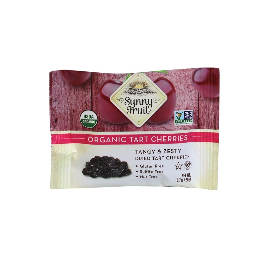 Organic Dried Tart Cherries 5x20g