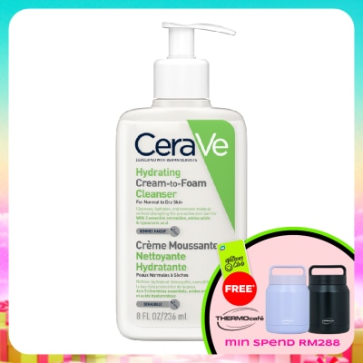 CeraVe - Hydrating Cream-To-Foam Cleanse 236ml