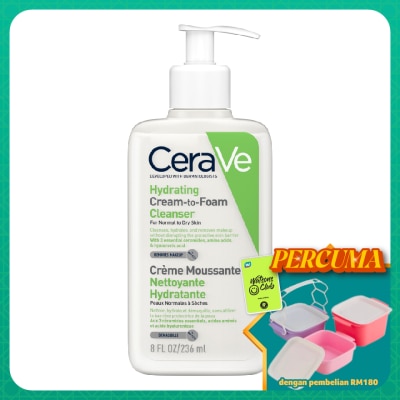 CeraVe - Hydrating Cream-To-Foam Cleanse 236ml