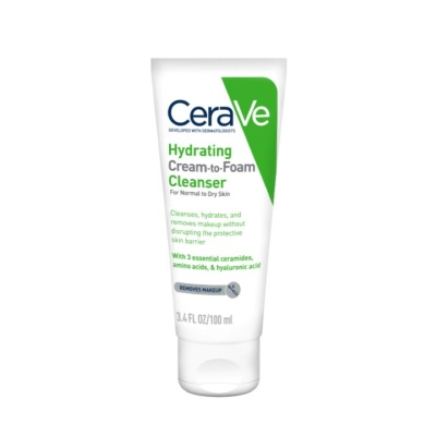 CeraVe - Hydrating Cream-To-Foam Cleanser 100ml
