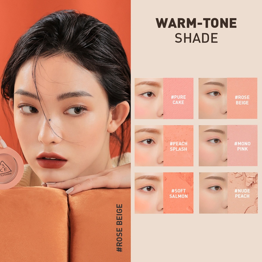 Face Blush Rose Beige