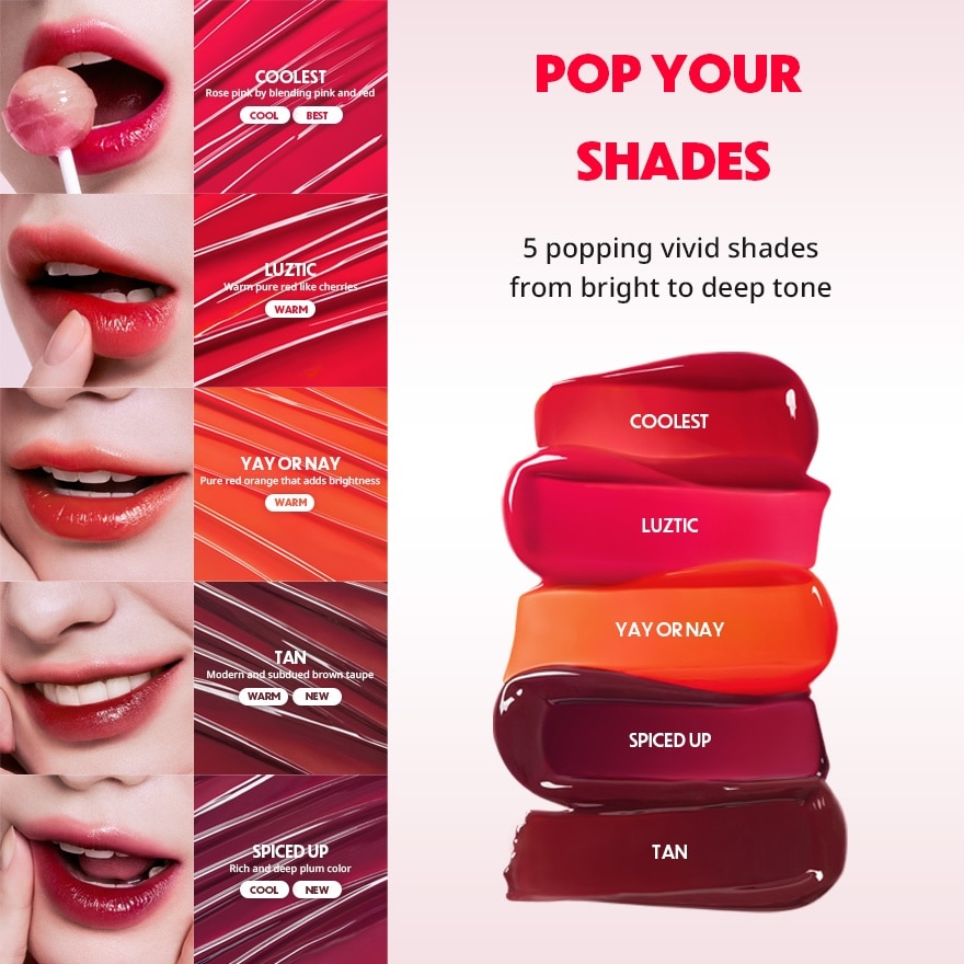 Lazy Pop Lip Stain Spiced Up