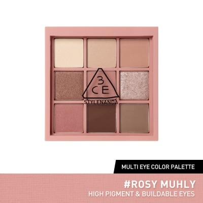 3CE Multi Eye Color Palette Rosy Muhly