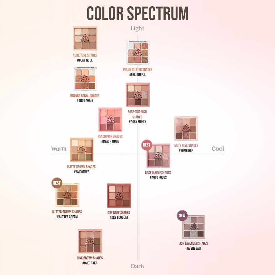 Multi Eye Color Palette Auto Focus