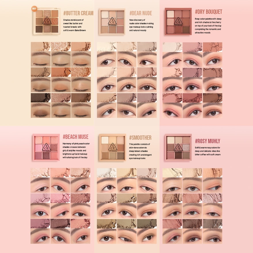 Multi Eye Color Palette Auto Focus