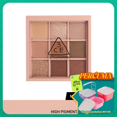 3CE - Multi Eye Color Palette Overtake (Mood Recipe)