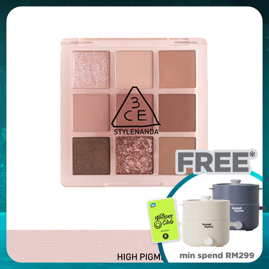 3CE Multi Eye Color Palette Clear Some Def