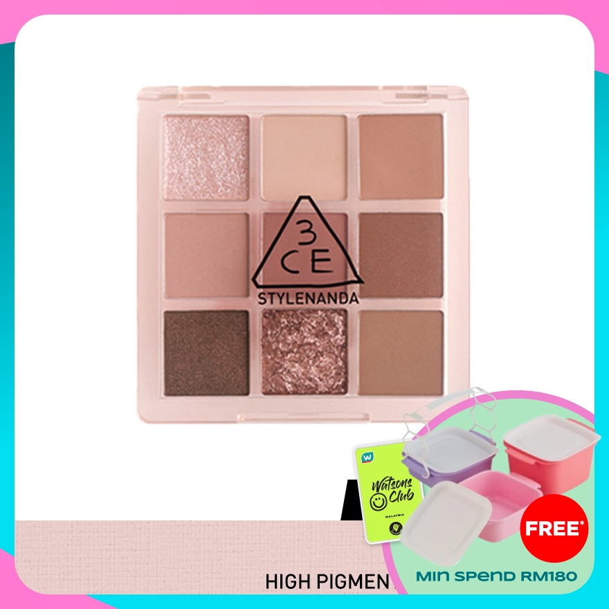 3CE Multi Eye Color Palette Clear Some Def