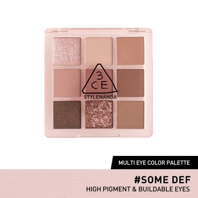 3CE Multi Eye Color Palette Clear Some Def