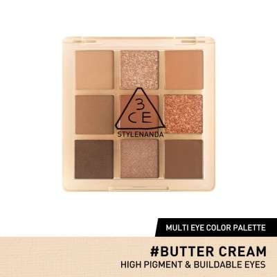 3CE Multi Eye Color Palette Clear Butter Cream