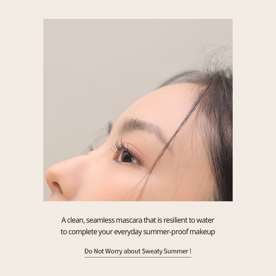 Super Slim Waterproof Mascara Black