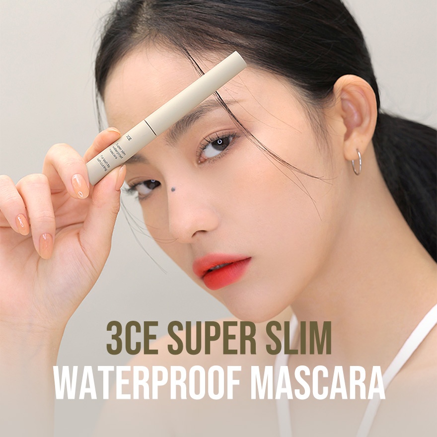 Super Slim Waterproof Mascara Black