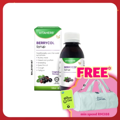 VITAHERB Berrycol Syrup (Original Flavour) 120ml