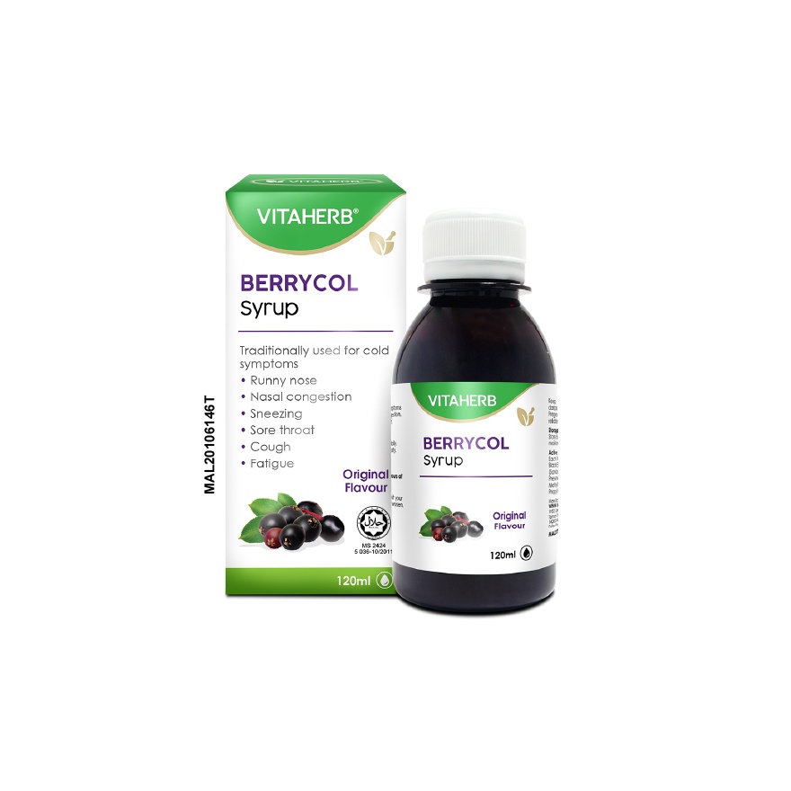 Berrycol Syrup (Original Flavour) 120ml