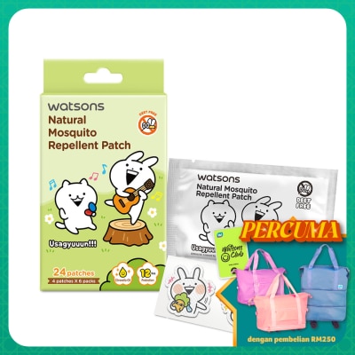 WATSONS Usagyuuun Mosquito Repellent Patch 24s