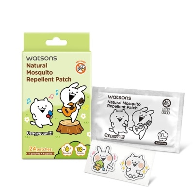 WATSONS Usagyuuun Mosquito Repellent Patch 24s