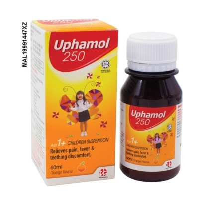 UPHAMOL 250 susp 60ml