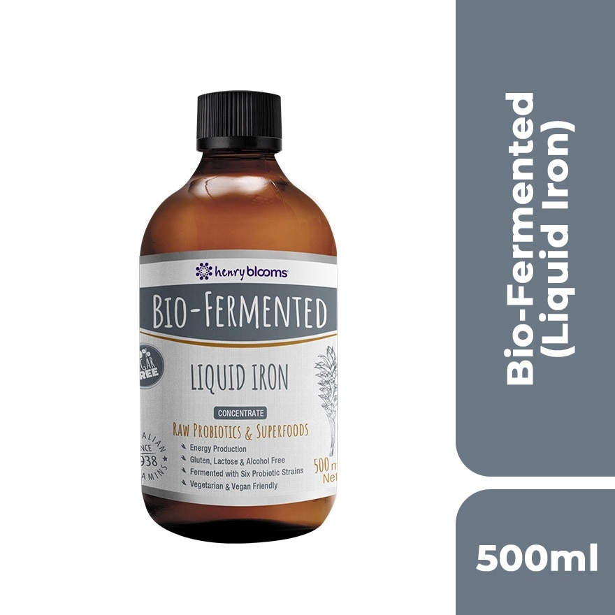 Bio-Fermented Liquid Iron Concentrate 500mL