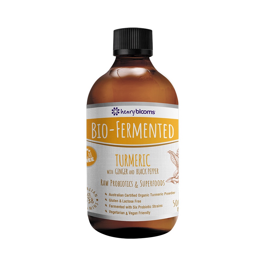 Bio-Fermented Turmeric with Ginger and Black Pepper 500 mL image