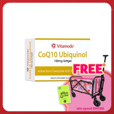 VITAMODE CoQ10 Ubiquinol 100mg Softgel 3x10S
