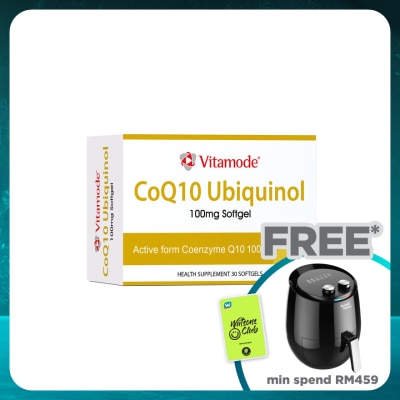 VITAMODE CoQ10 Ubiquinol 100mg Softgel 3x10S