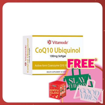 VITAMODE CoQ10 Ubiquinol 100mg Softgel 3x10S