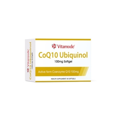 VITAMODE CoQ10 Ubiquinol 100mg Softgel 3x10S