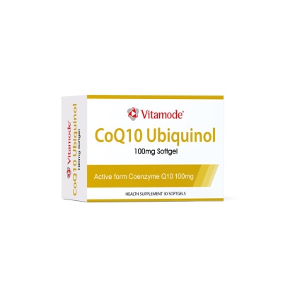 VITAMODE - CoQ10 Ubiquinol 100mg Softgel 3x10S