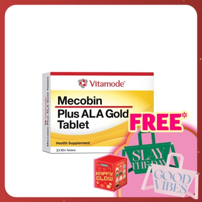 VITAMODE Mecobin Plus ALA Gold Tablet 3x10s