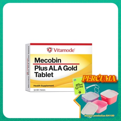 VITAMODE - Mecobin Plus ALA Gold Tablet 3x10s