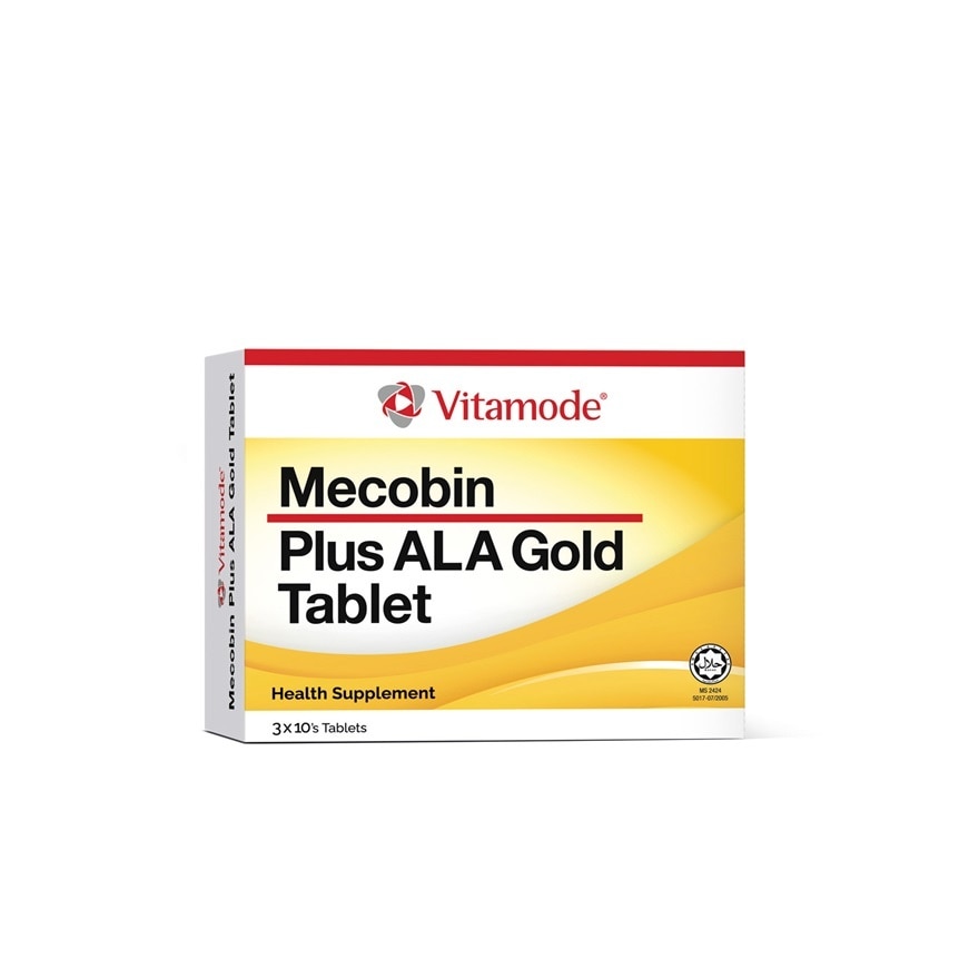 Mecobin Plus ALA Gold Tablet 3x10s