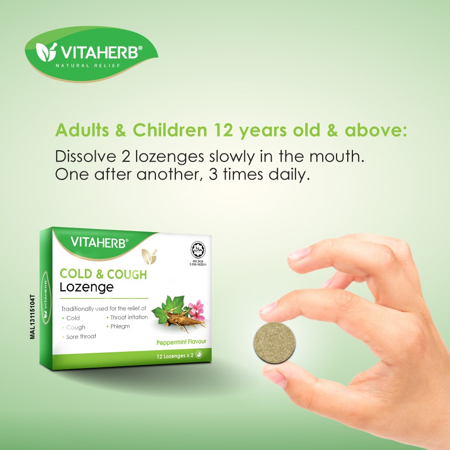 Cold & Cough Lozenges 2x12's