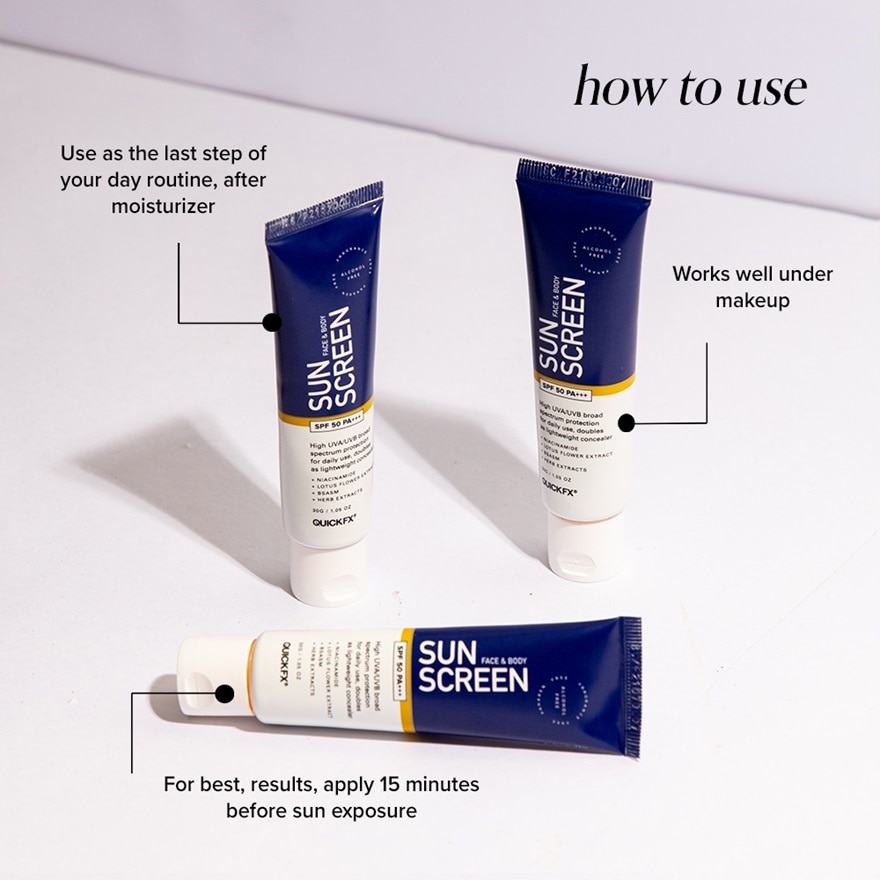 Sunscreen SPF 50 PA+++ 30g