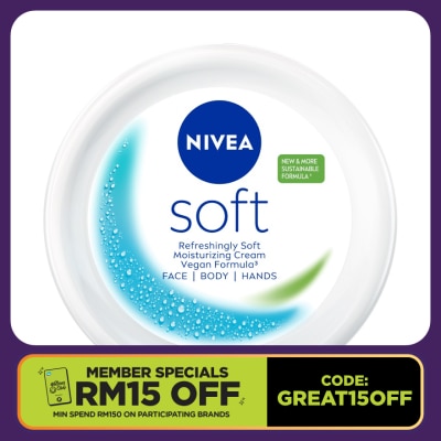 NIVEA Body Soft Moisturizing Cream 200ml