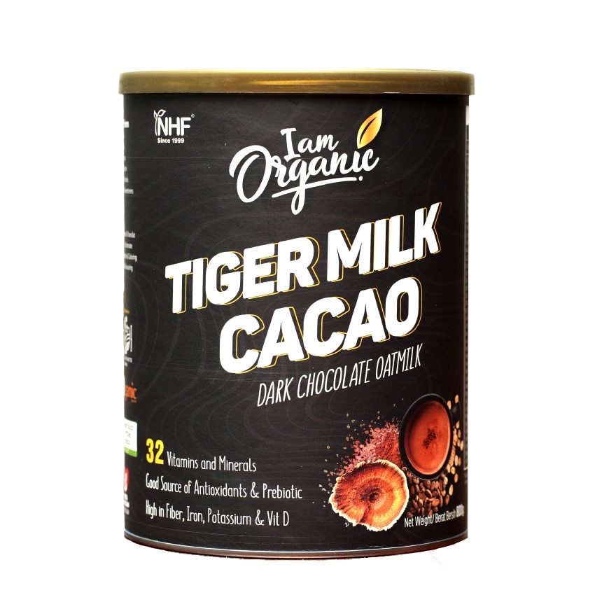 NHF I am Organic Tiger Milk Cacao - Dark Chocolate Oatmilk