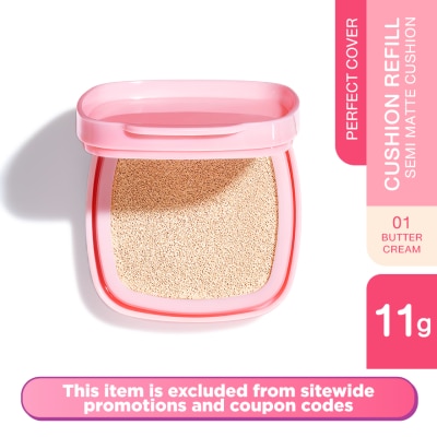 GLAD2GLOW Perfect Cover Cushion 01 Buttercream Refill 11g