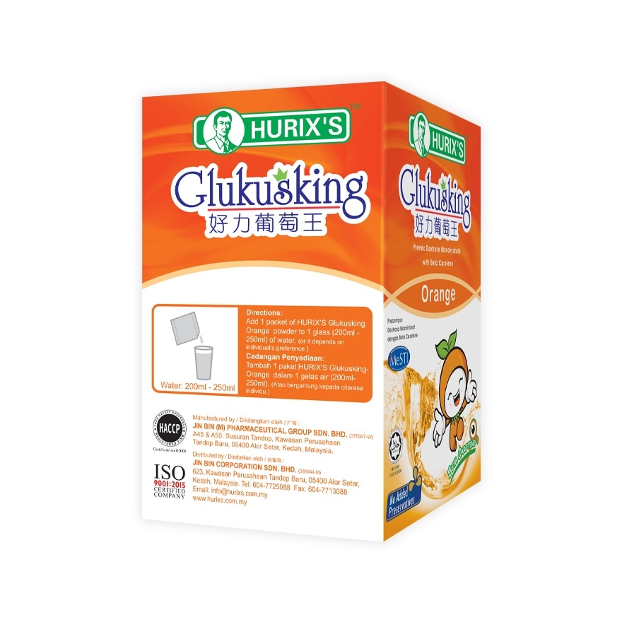 Glukusking Orange 25gram x 6