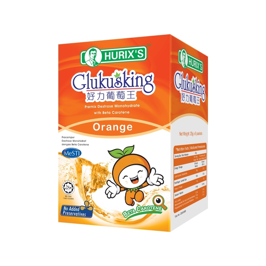Glukusking Orange 25gram x 6