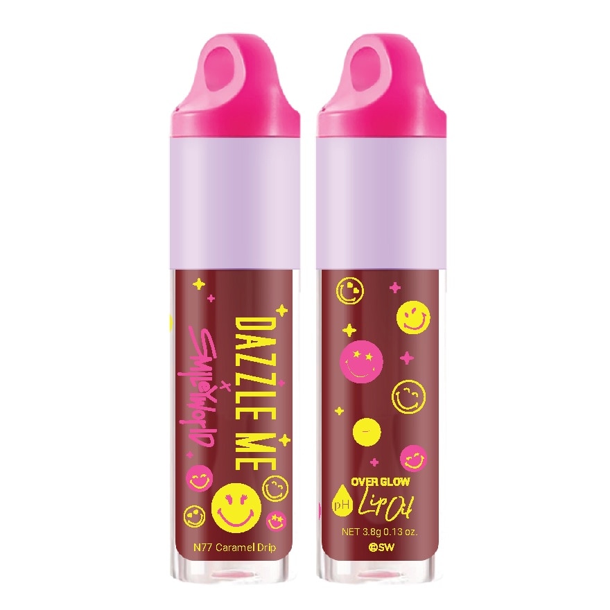 SmileyWorld Over Glow pH Lip Oil N77 Caramel Drip