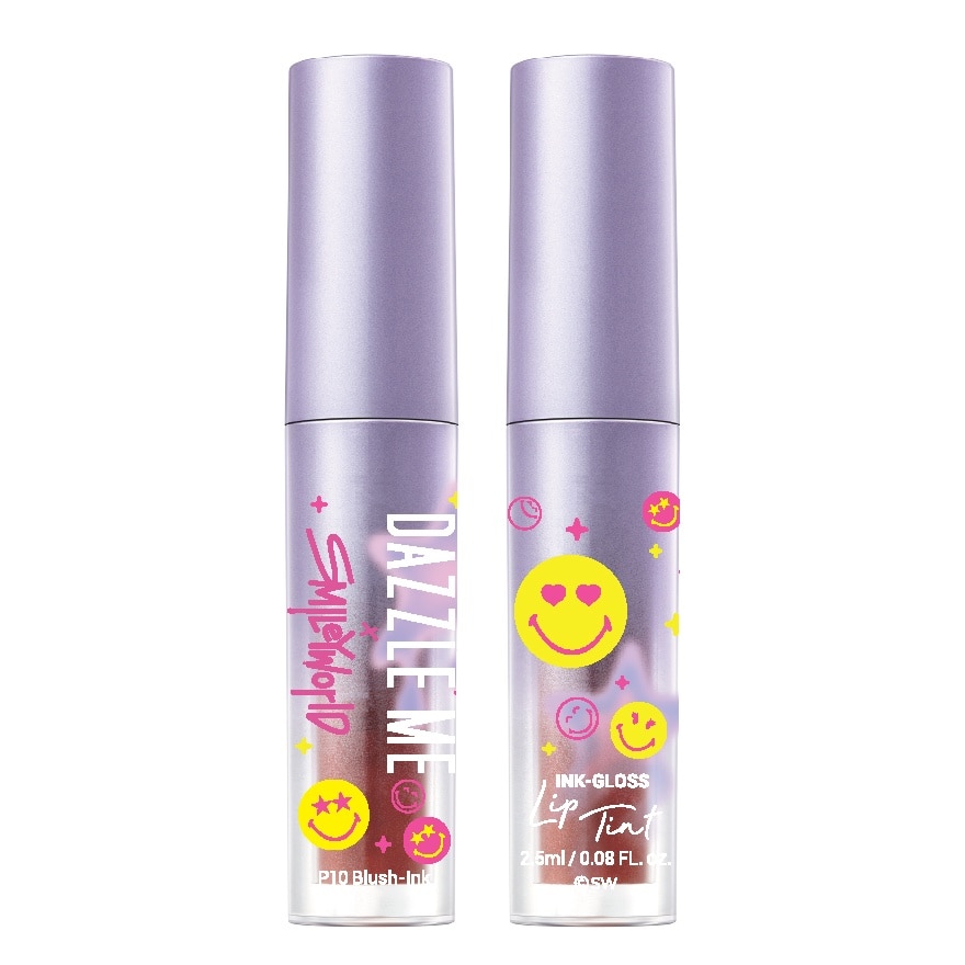 SmileyWorld Ink-Gloss Lip Tint P10 Blush-Ink