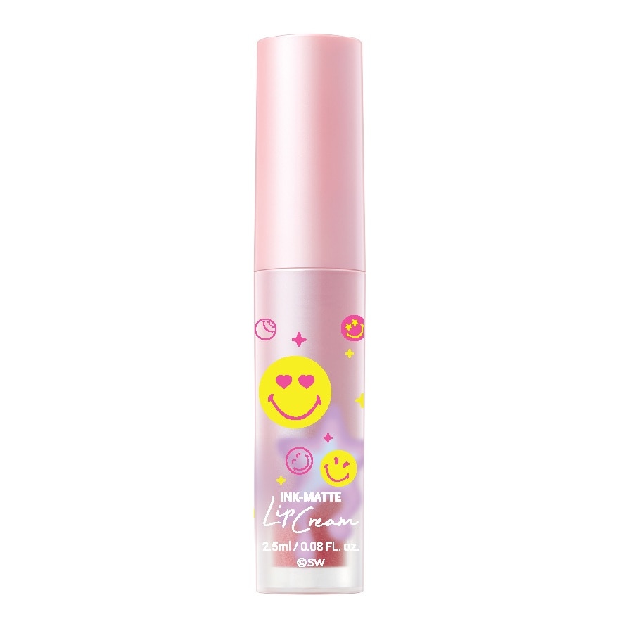 SmileyWorld Ink-Matte Lip Cream O12 Laugh-ink