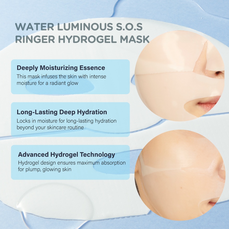 Water Luminous S.O.S Ringer Hydrogel Mask 1s