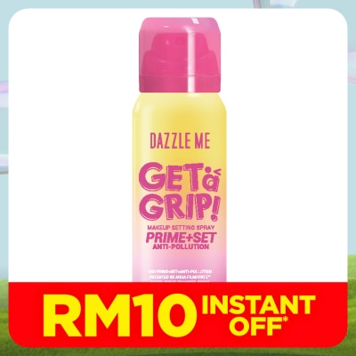 DAZZLE ME Get a Grip! Makeup Setting Spray Prime+Set Anti-Pollution